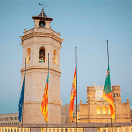 Comunicado sobre luto oficial del Ayuntamiento de Castellón
