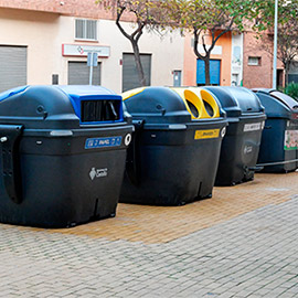 Castellón renueva más de 2.300 contenedores y lanza una web para geolocalizar cuáles son los contenedores más próximos