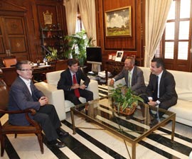 El Alcalde de Castellón recibe a los representantes de APECC