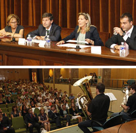 Inauguración del curso de las Aulas de la Tercera Edad