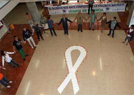 Rueda de Hombres contra la Violencia de Género, organizada por la UJI
