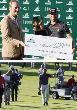 SERGIO GARCÍA GANA EL CASTELLÓ MASTERS  CON NUEVO RÉCORD: 257 GOLPES