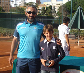 Las jóvenes promesas del Club de Tenis Castellón en el VI Torneo David Ferrer