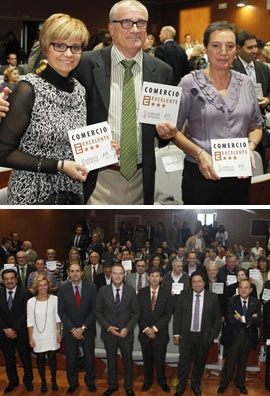 El Presidente de la Generalitat entrega los reconocimientos al COMERCIO EXCELENTE de la Provincia de Castellón
