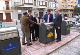 El Ayuntamiento de Castellón pone a disposición de la ciudadanía otros 36 contenedores con el fin de facilitar el reciclaje a los vecinos