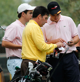 Finalistas Lacoste Promesas. Competición golf