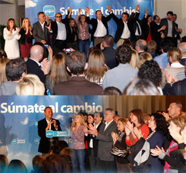 Inicio de la campaña electoral del PP en Castellón