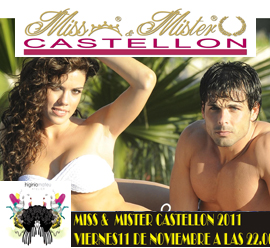 Gala Miss y Misster Castellón el 11 de noviembre en el Teatro Principal