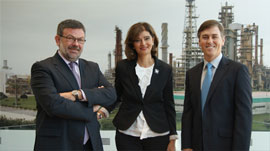 Visita a BP de la Delegada del Gobierno en la Comunidad Valenciana, Ana Botella.