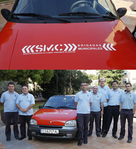 El Servicio de Inspectores del SMC del Ayuntamiento de Castellón detecta 9 de cada 10 incidencias que se producen en la ciudad