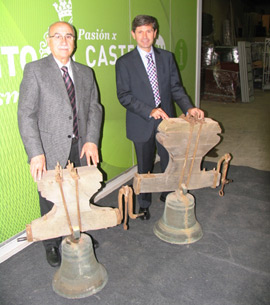 Restauración de las campanas del antiguo asilo  que pasarán a formar parte de la Parroquia del Salvador en el Raval Universitario