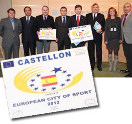 El Comité Evaluador visita Castellón para valorar la candidatura a ‘Ciudad Europea del Deporte’