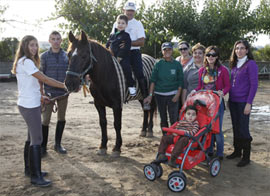 L’hipoteràpia : un tractament pels xiquets amb deficiències motrius. Poni Club Castellón