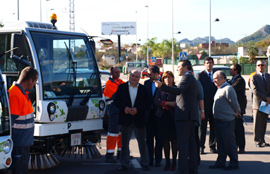 El ayuntamiento de Benicàssim presenta su nuevo servicio de recogida de residuos en el municipio