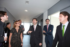 Clúster de la Energía interesado por el Vivero de Empresas de Castellón