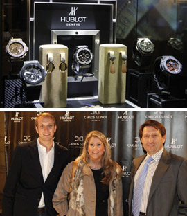 La Joyería Carlos Guinot presentó la nueva colección de relojes de la firma HUBLOT