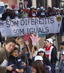 V Marcha no Competitiva por la igualdad de oportunidades para las personas con diversidad Funcional.