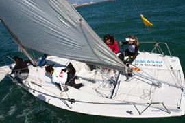 El equipo de la UPV de Héctor Vilanova gana el I Open de Match Race Escoles de la Mar de la Generalitat- Marina Burriananova