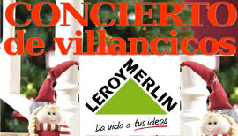 Concierto de Villancicos en Leroy Merlin de Castellón de la Orquesta y Coro Lledó Internacional
