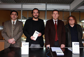 El concejal de Cultura, Vicent Sales, presenta la  nueva colección “N-32”  y el libro “Caña Útil: Los profits de la Canya”