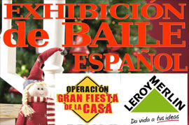 Exhibición de Baile Español en Leroy Merlin