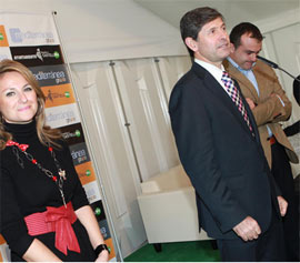 Inauguración de las cuatro pistas de pádel del Raval Universitari