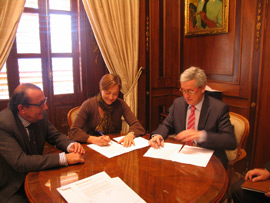 El Ayuntamiento de Castellón firma un ‘confirming’ con el fin de acelerar los pagos a sus proveedores