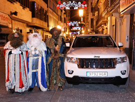 Comauto sport cede una flota de vehículos para los Reyes Magos