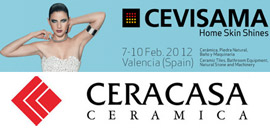 Ceracasa en Cevisama 2012, del 7 al 10 de febrero
