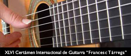 Concurso de Carteles del XLVI Certámen Internacional de Guitarra “Francesc Tárrega”