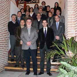 Vicent Sales, concejal de Cultura del Ayuntamiento de Castellón en la Comisión de Cultura de la FEMP en Madrid