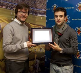 Entrega del premio a la ‘Italianidad’ a Giuseppe Rossi