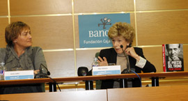 Conferencia de Dña. Pilar Urbano organizada por la fundación Caja Castellón Bancaja