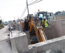 Los trabajos de la acequia del Motor finalizados para marzo