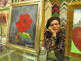 La artista castellonense Socorro Valles expone en la Galería Real