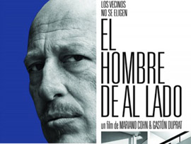 La película El hombre de al lado en II ciclo de Hat Cinema