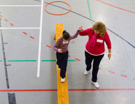 Presentación del  proyecto Young Athletes para niños con lesiones cerebrales