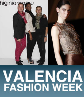 Higinio Mateu en la FASHION WEEK de Valencia con su colección 