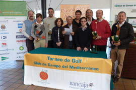 V TROFEO GOLF FUNDACIÓN SINDROME DOWN en el Club de Campo Mediterráneo