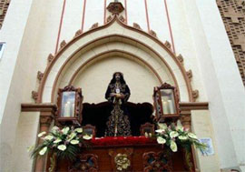 El Cristo de Medinaceli será conducido a la basílica de Lledó para comenzar la Cuaresma