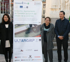 ITC, en el marco de ULTRAGRIP, estudia la durabilidad y prestaciones antideslizamiento en el pavimento de la Plaza Santa Clara de Castellón
