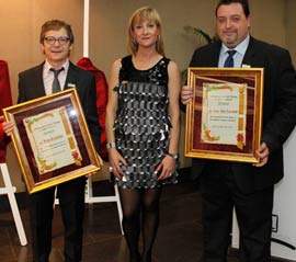 Nombramiento oficial de Adelantat de L´Aljama 2012 a los músicos Juanjo Carratalá y Joan Centelles.