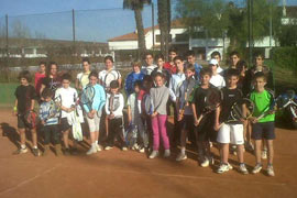 Club de Tenis Castellón y el C.D.Solmar encuentro amistoso