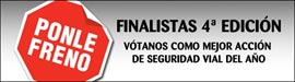 El programa de Seguridad Vial del Ayuntamiento de Castellón ha sido seleccionado como finalista en la IV campaña ‘Ponle Freno’ de Antena 3 a nivel nacional