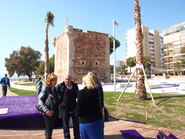 Benicàssim ultima las obras del nuevo paseo marítimo de la Torre Sant Vicent - Els terrers
