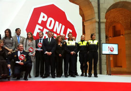 La Policía Local de Castellón recoge en Madrid el primer premio de la campaña nacional “Ponle Freno” como mejor acción en Seguridad Vial del año