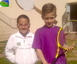 Gran éxito de los benjamines de tenis del Club de Campo Mediterráneo