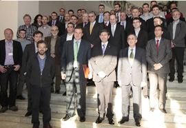 Recepción en el Ayuntamiento a 37 representantes de 22 empresas de 16 países diferentes invitados por Iberdrola
