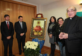 Cartel de las fiestas en honor a la Virgen del Lledó