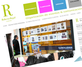 Nueva web de Eventos Roberto Regal